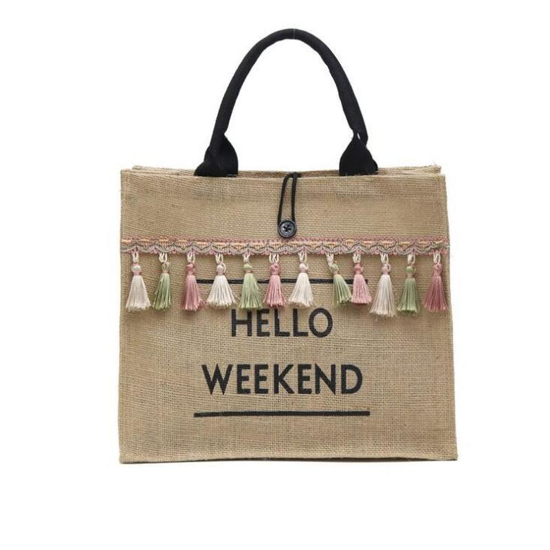Chic Hello Weekend Tote/Beach Bag